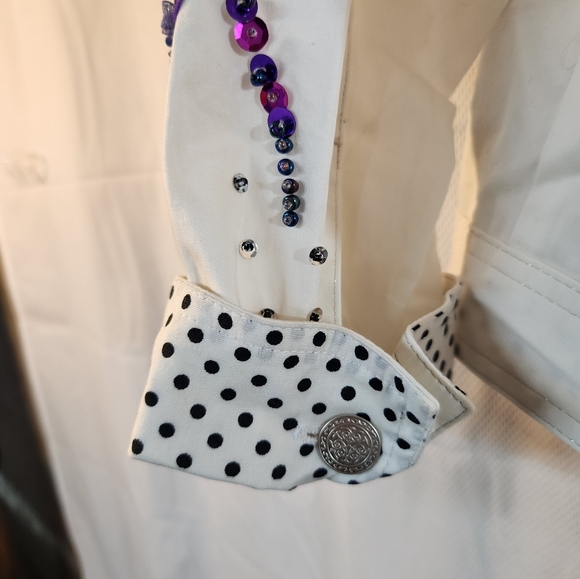 Design Options  by Philip & Jane Gordon Jacket , Multicolored Fireflies, Size XL - Picture 12 of 16